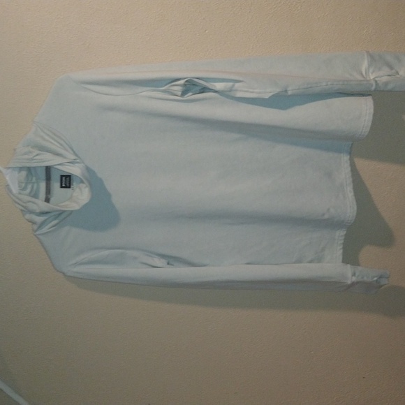 Prana Ice Flow Pullover Long Sleeve Sage Green Athletic Top with Thumb Holes XL - Picture 3 of 7